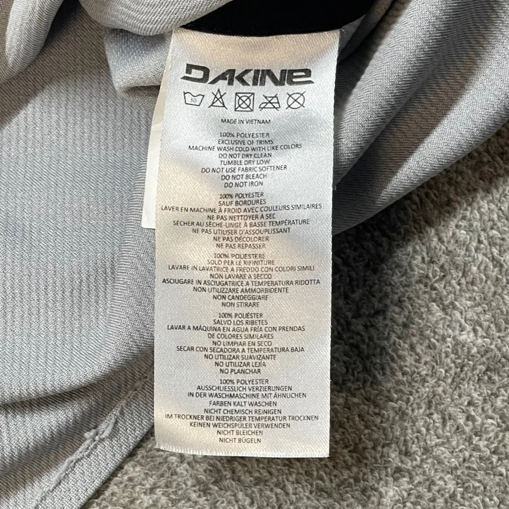 Dakine Mens XL Rash Guard Short Sleeve UPF 50 Swim Shirt Palm Print Colorblock